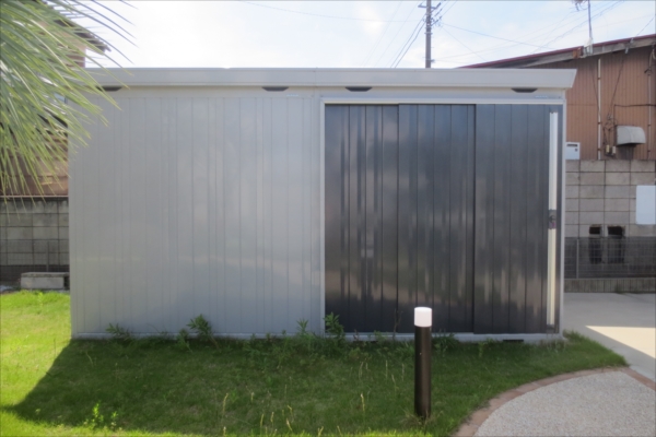 イナバ大型物置を買取/群馬県伊勢崎市