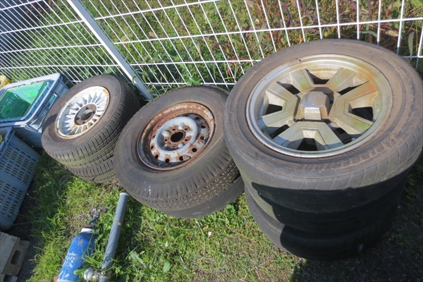 タイヤの無料回収/持ち込み