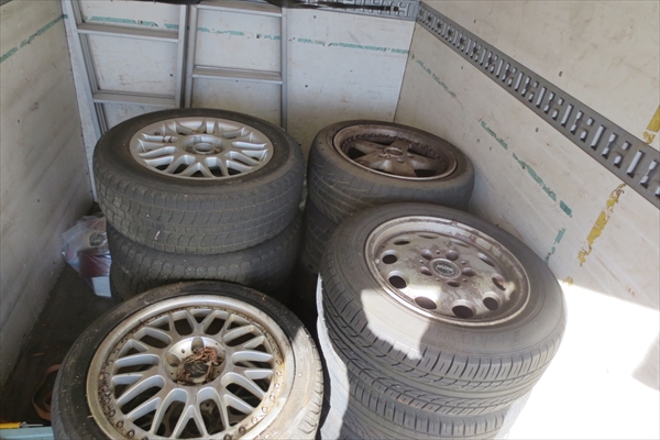タイヤの無料回収/入間市