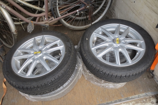 タイヤの無料回収/持ち込み