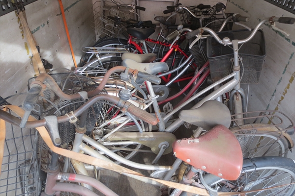 自転車を無料回収/入間市
